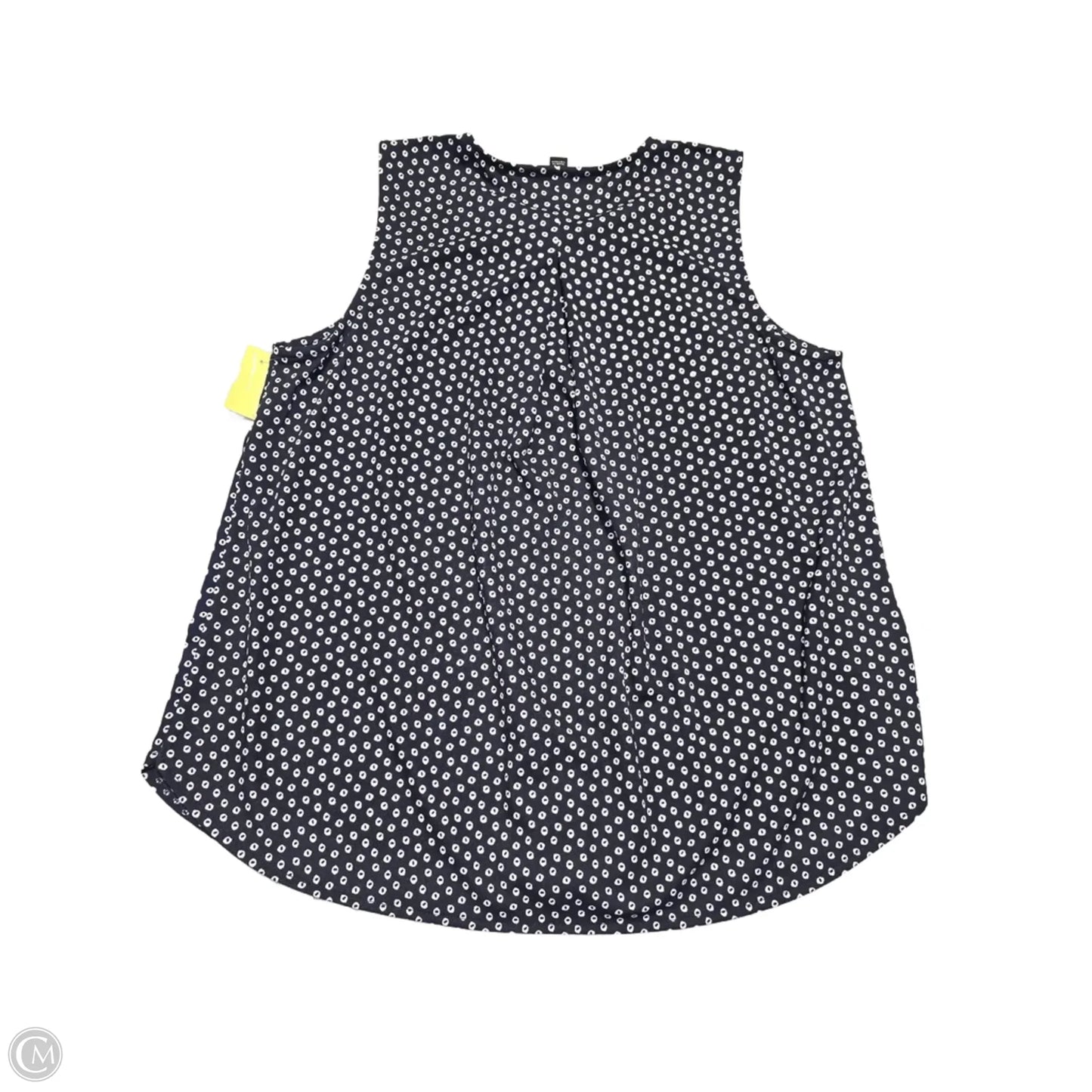Top Sleeveless By Ann Taylor In Blue, Size: S