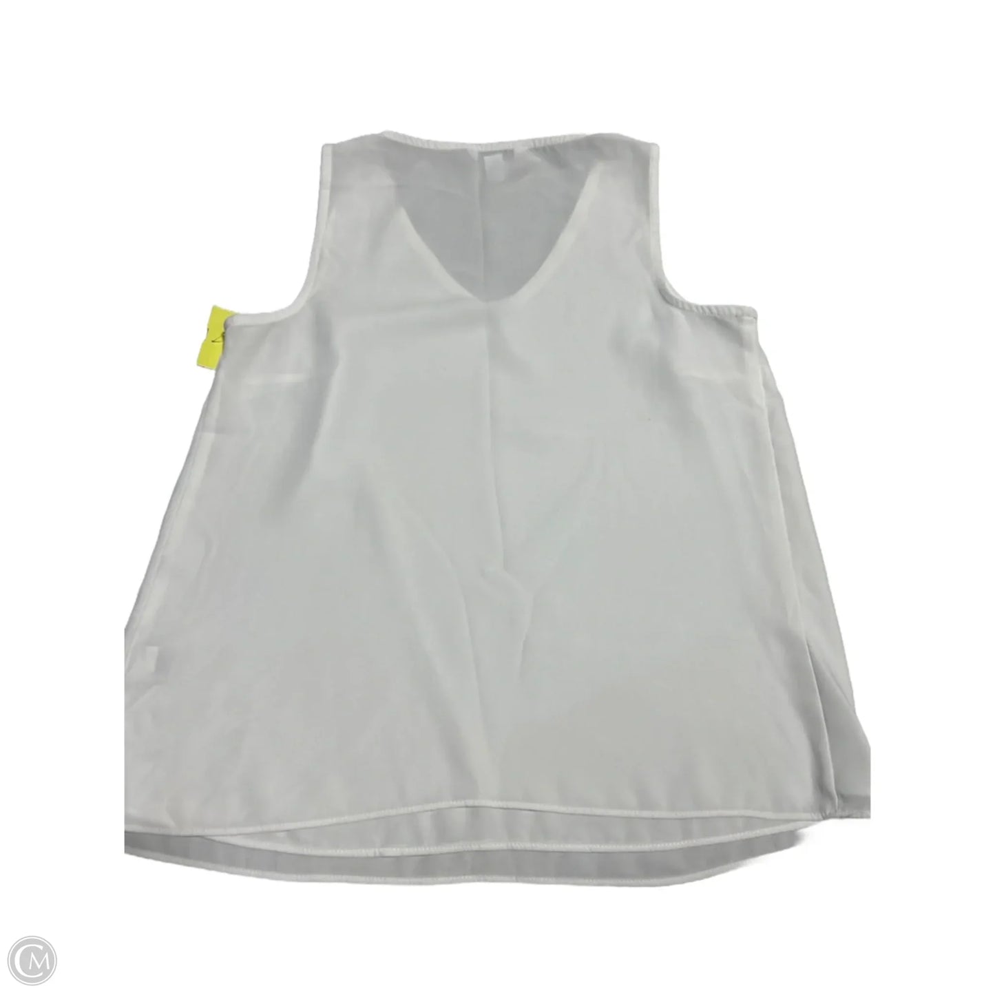 Tank Top By Nine West In White, Size: Xs