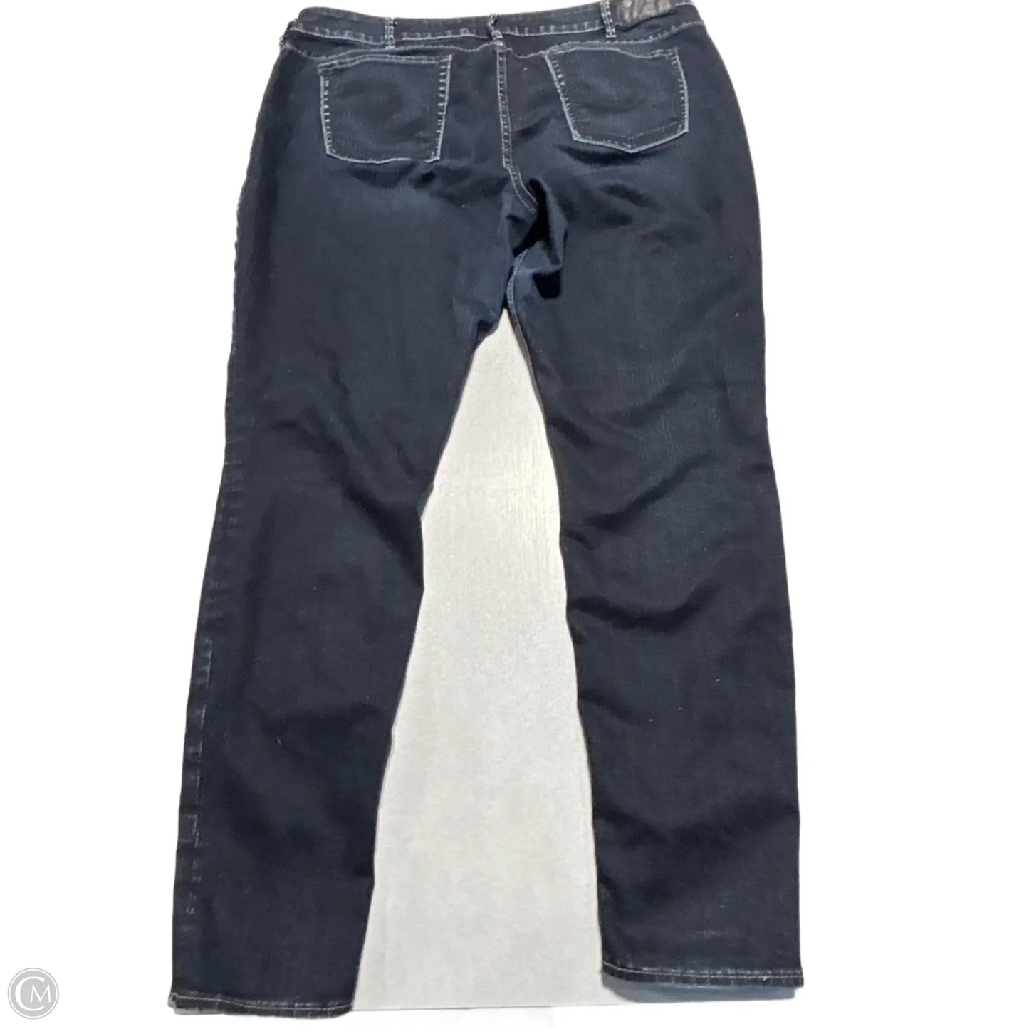 Jeans Straight By Silver In Blue Denim, Size: 22