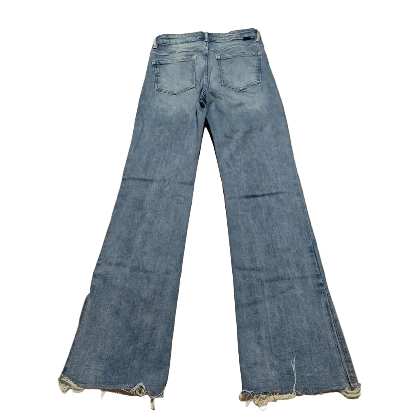 Jeans Straight By Risen In Blue Denim, Size: 8