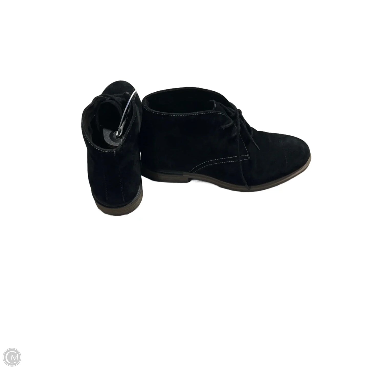 Boots Ankle Flats By Hush Puppies In Black, Size: 7.5