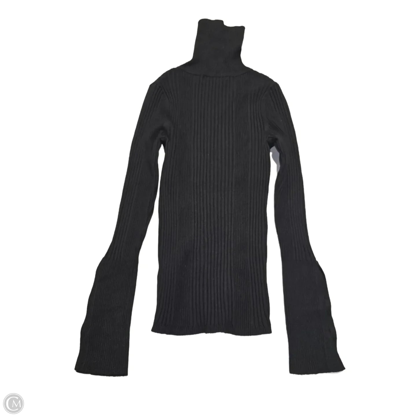 Top Long Sleeve By Anthropologie In Black, Size: Xs