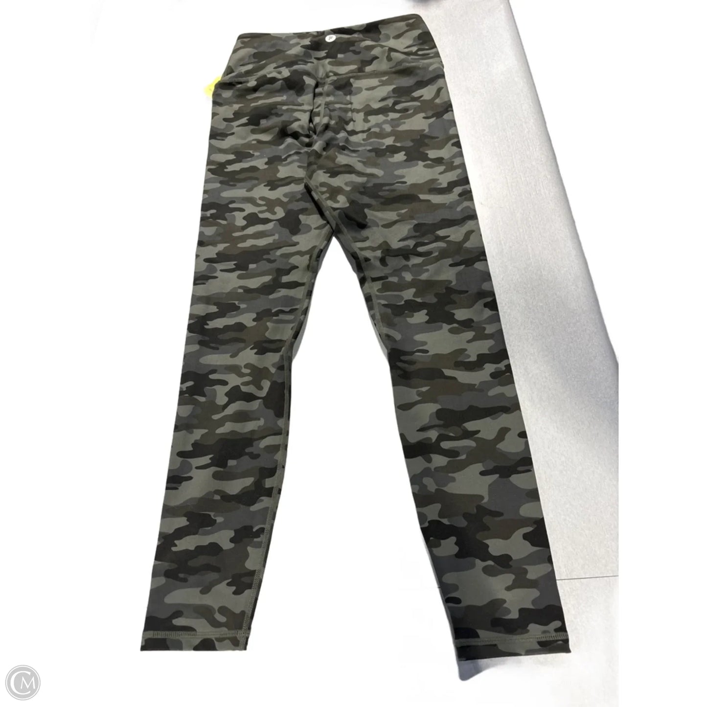 Athletic Leggings By Cmf In Camouflage Print, Size: M
