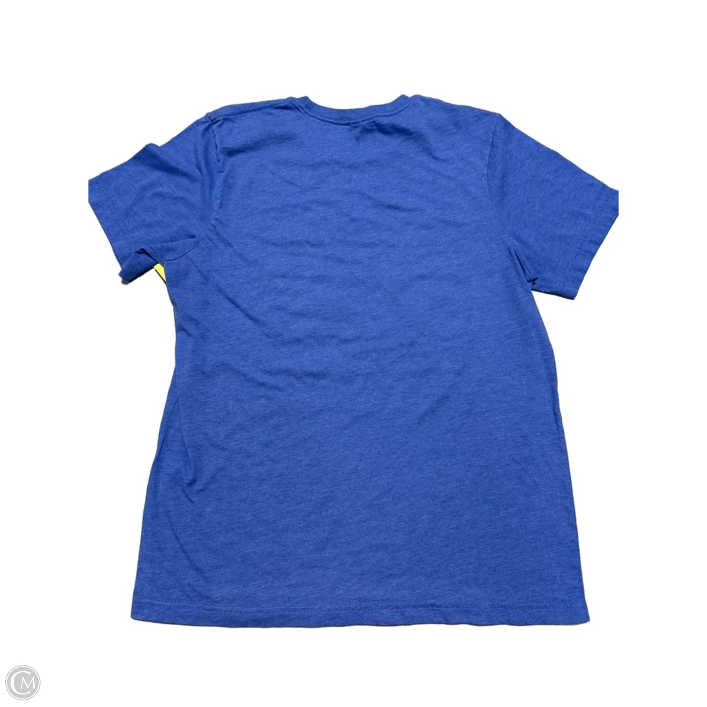 Top Short Sleeve By Canvas In Blue, Size: L