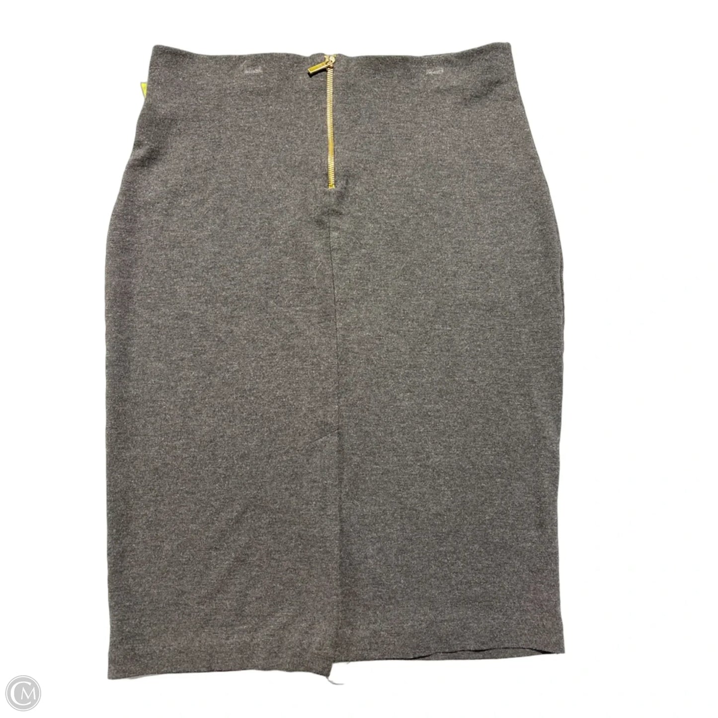 Skirt Midi By H&m In Grey, Size: L