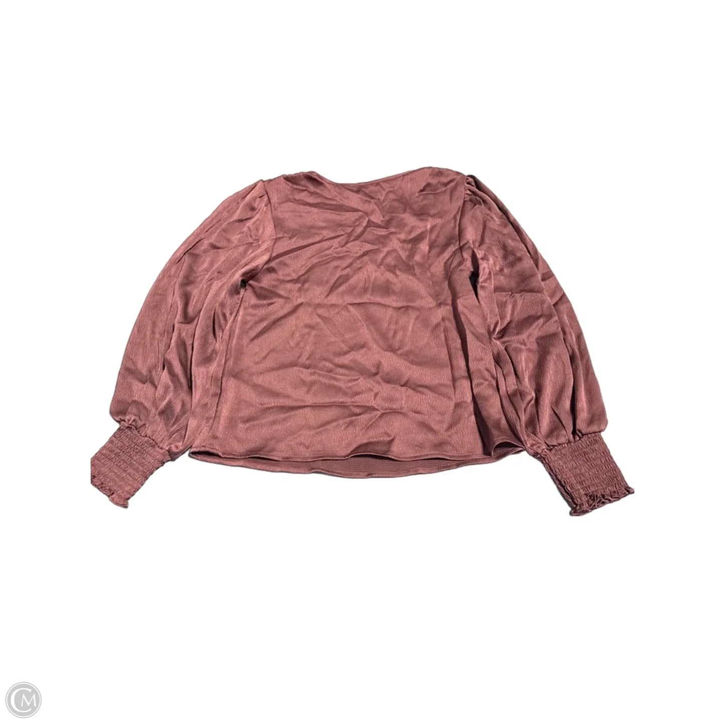 Top Long Sleeve By Blu Pepper In Purple, Size: S