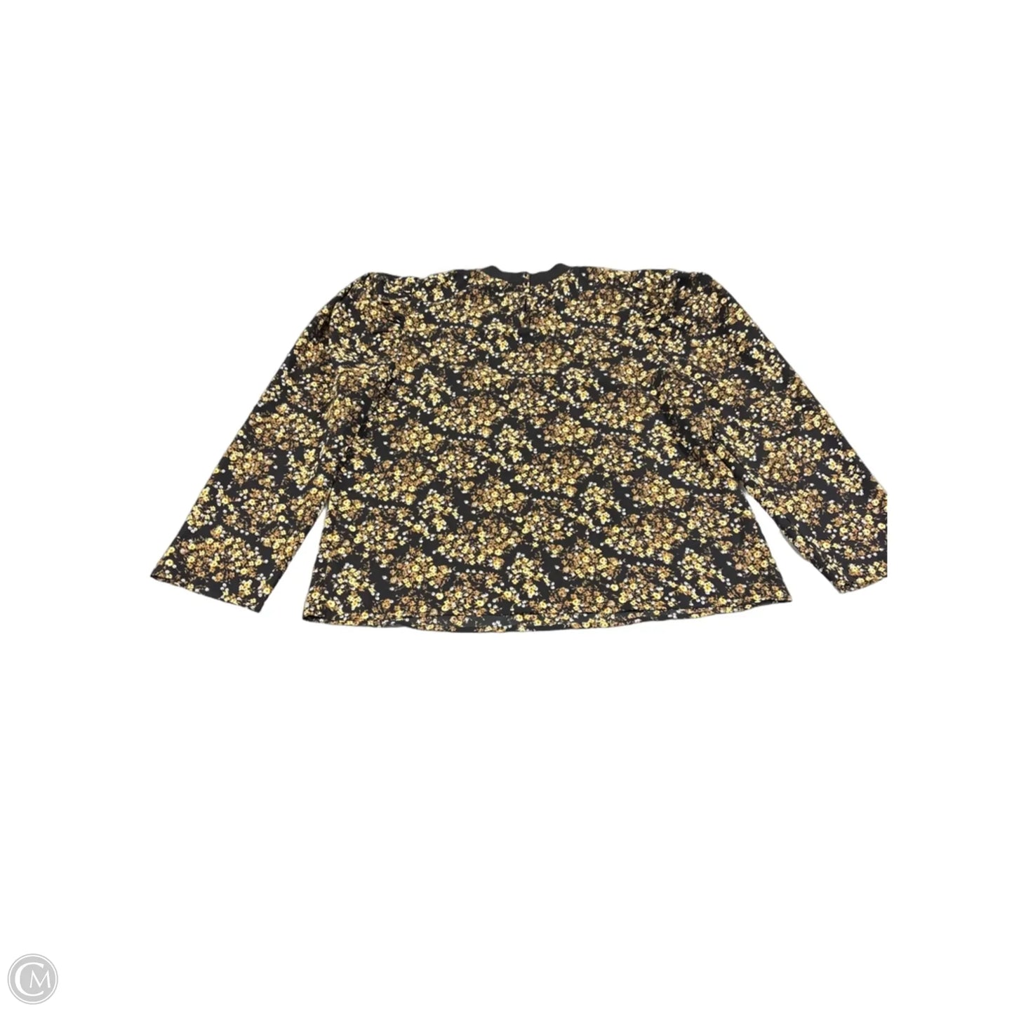 Top Long Sleeve By Thml In Floral Print, Size: L