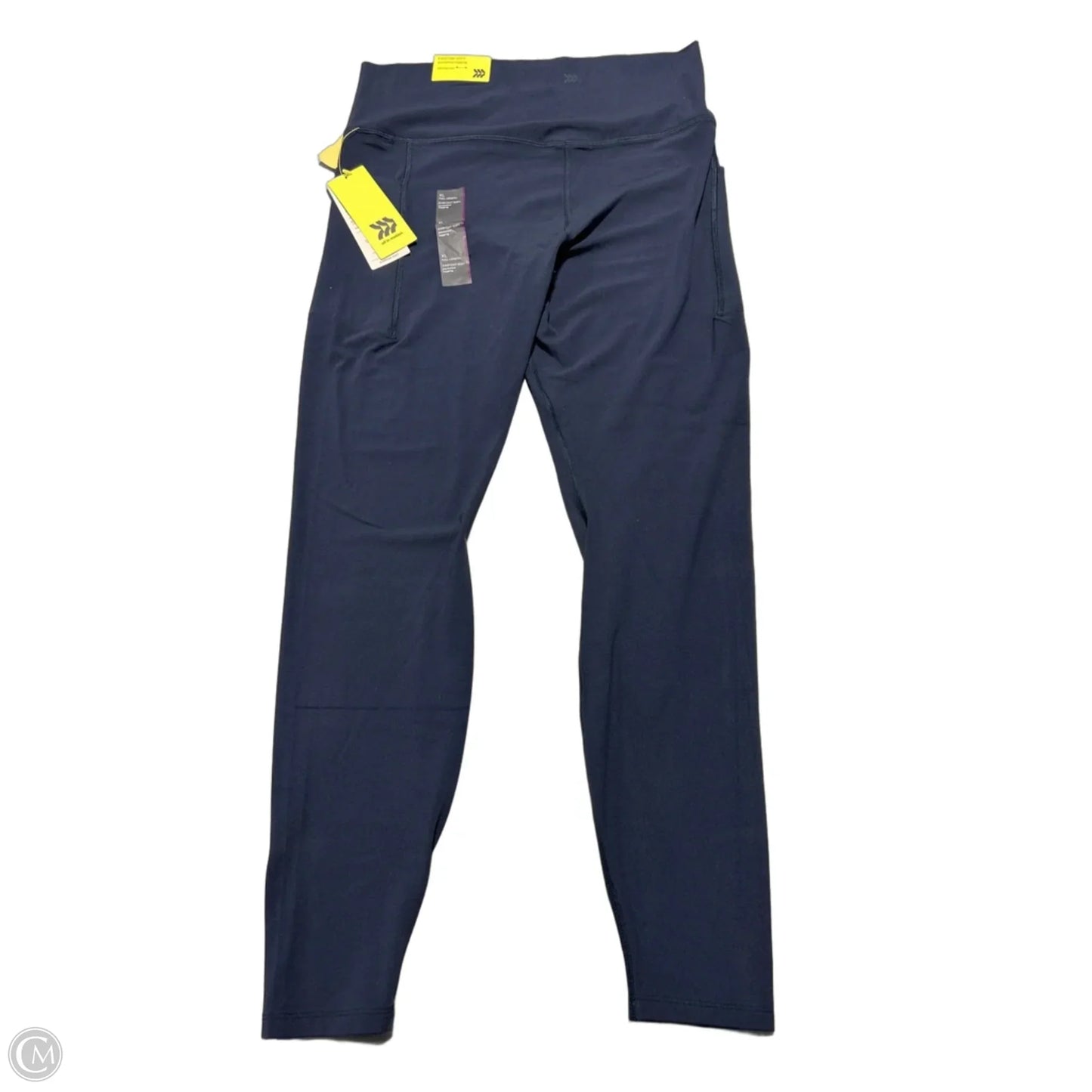 Athletic Leggings By All In Motion In Navy, Size: Xl