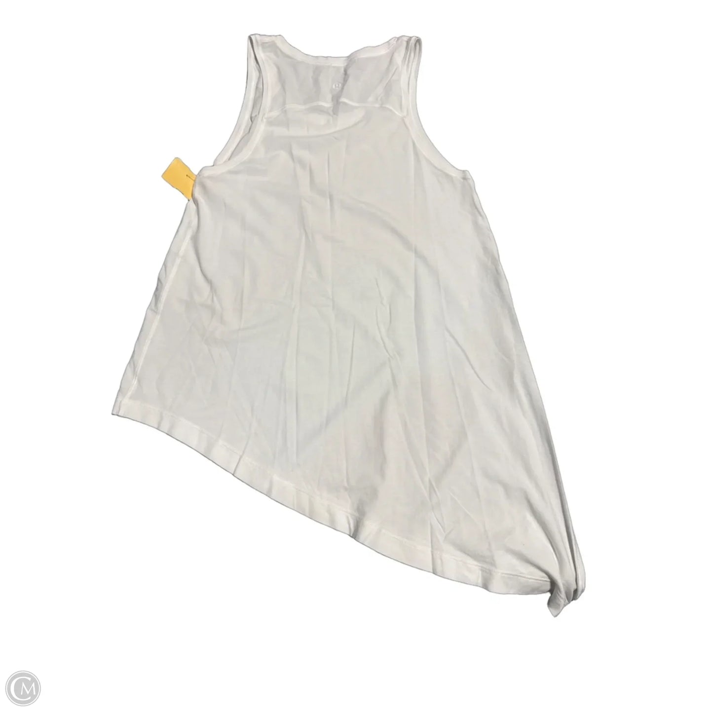 Athletic Tank Top By Lululemon In White, Size: 8