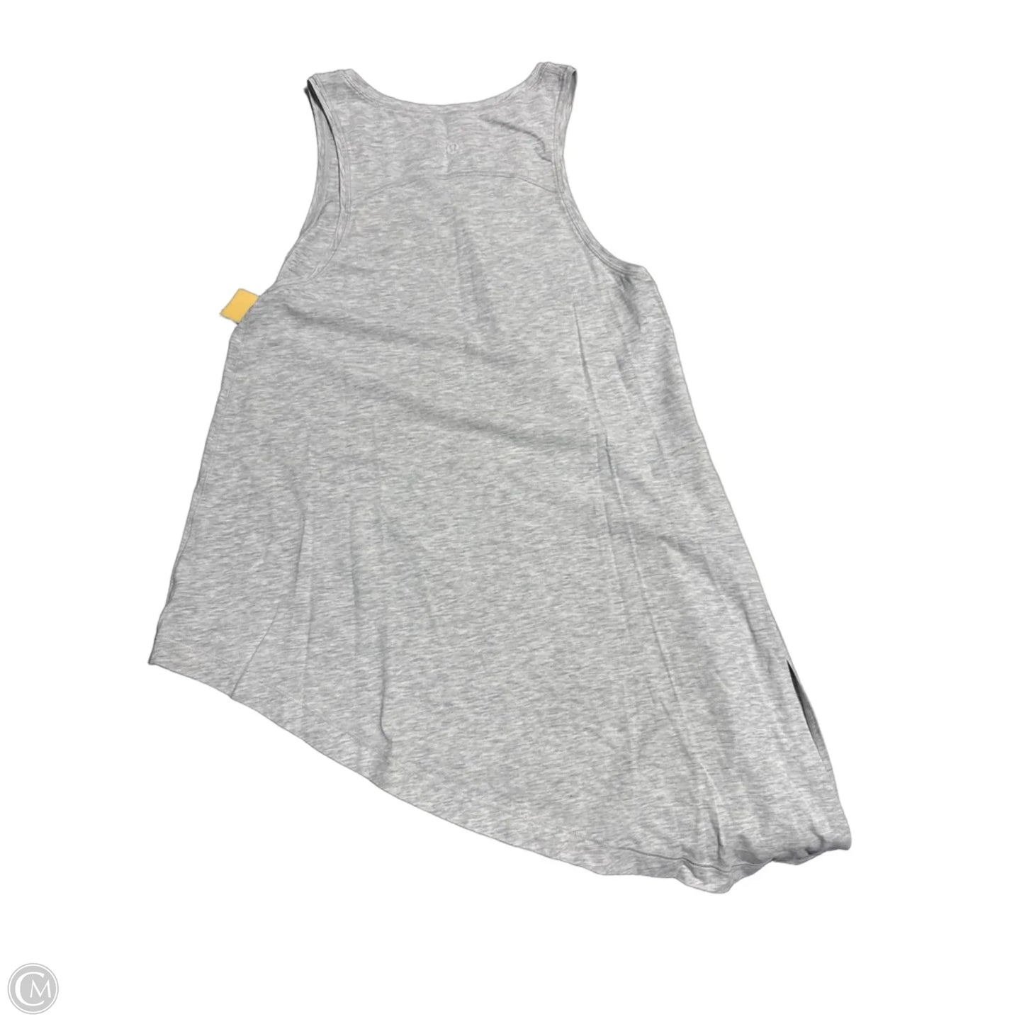 Athletic Tank Top By Lululemon In Grey, Size: 8