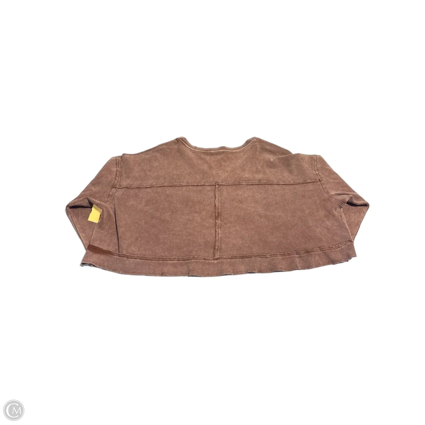 Top Long Sleeve By Altard State In Brown, Size: M