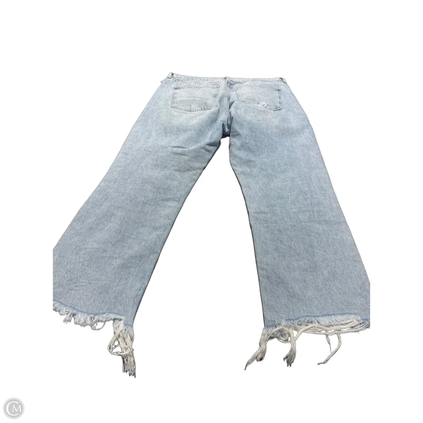 Jeans Straight By Cmc In Blue Denim, Size: 12