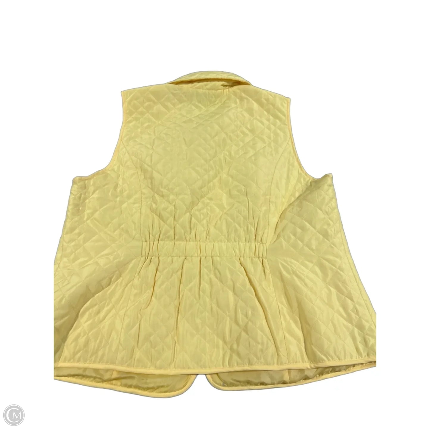 Vest Other By Cj Banks In Yellow, Size: 1x