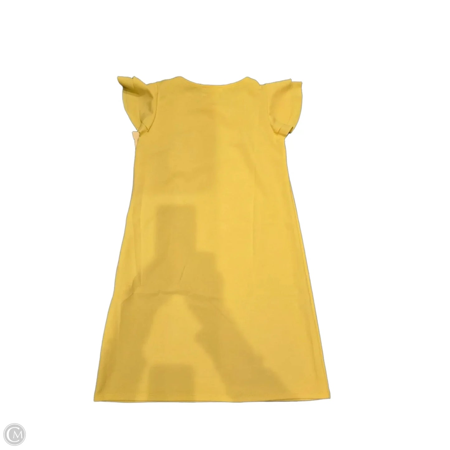 Dress Casual Short By Ces Femme In Yellow, Size: S