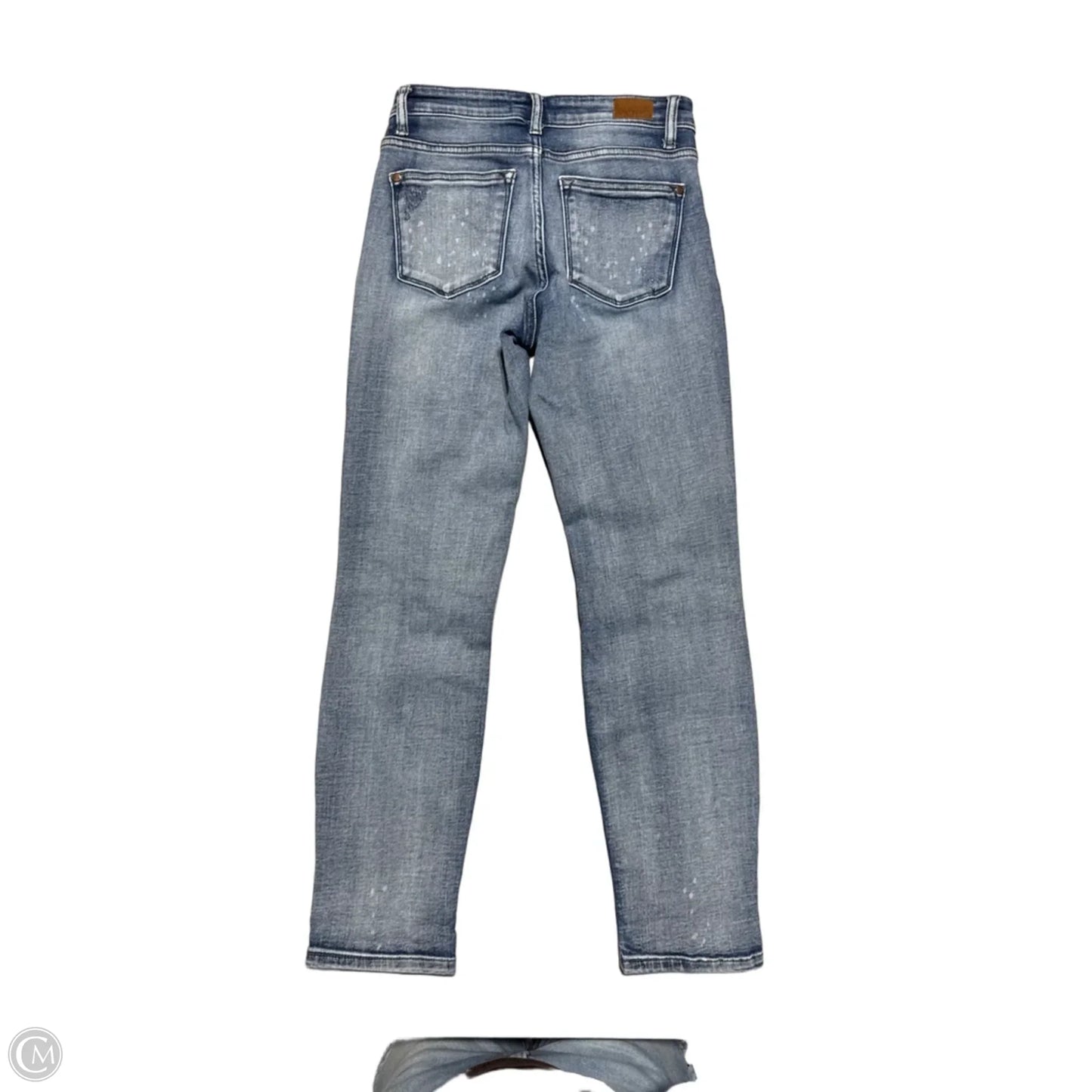 Jeans Straight By Judy Blue In Blue Denim, Size: 2