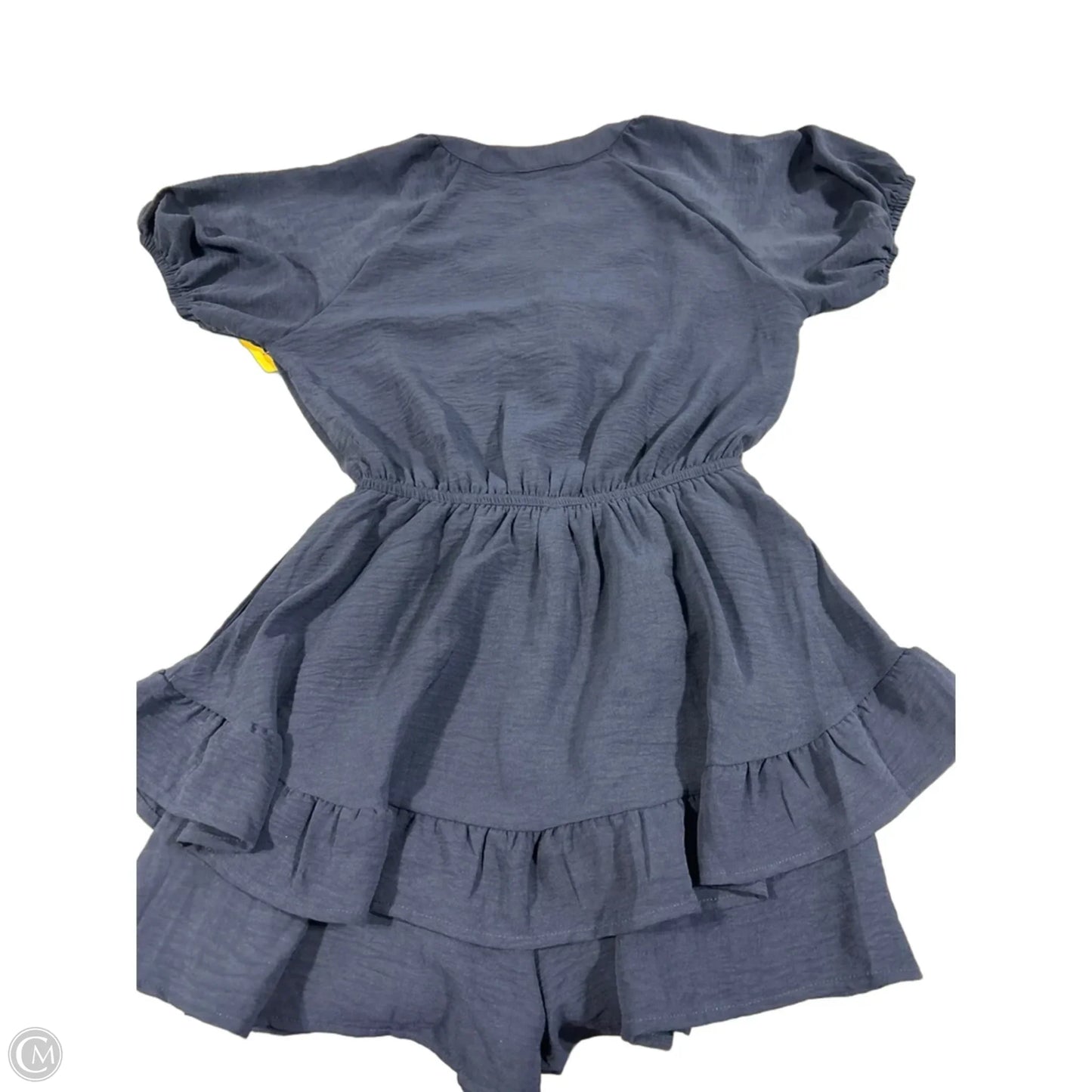 Dress Casual Short By Angashion In Navy, Size: S