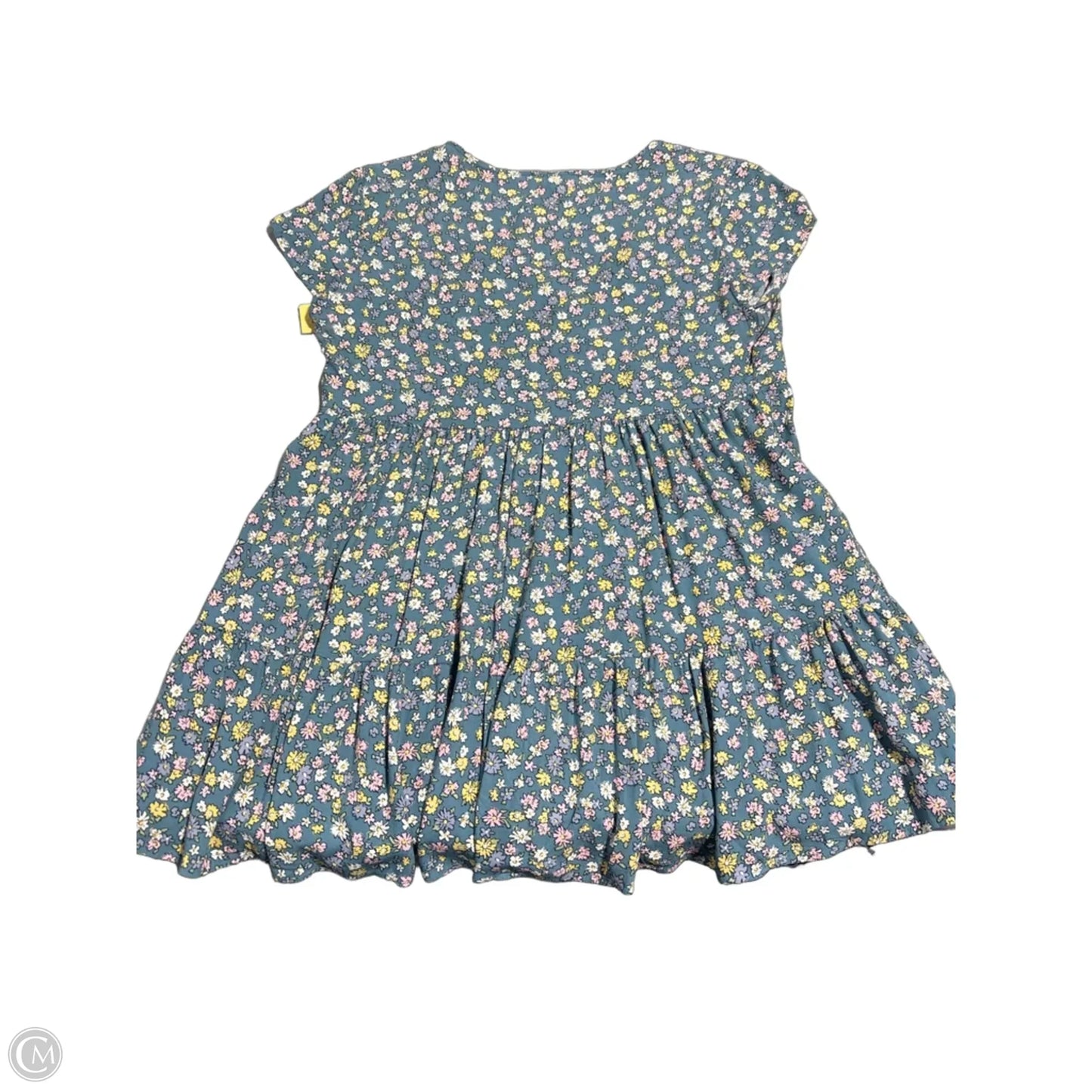Dress Casual Short By La Hearts In Floral Print, Size: M