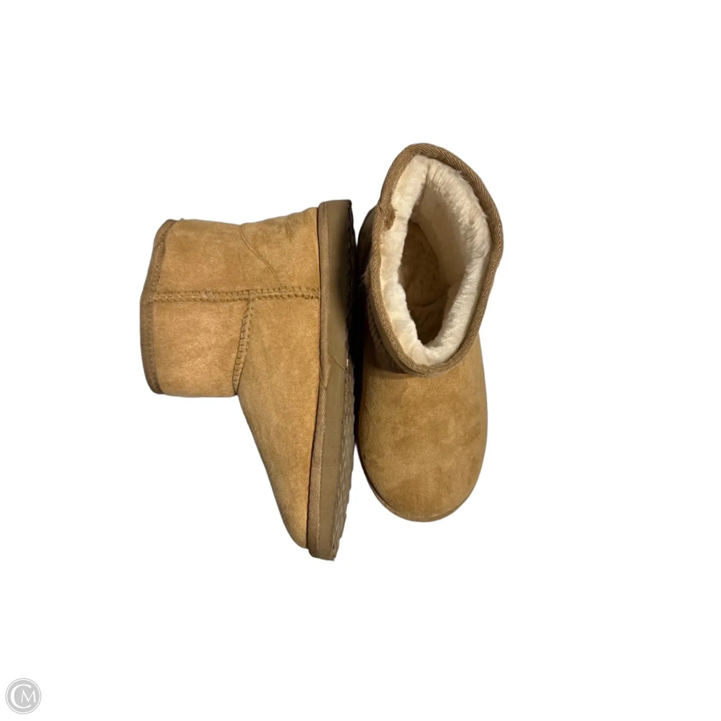 Boots Ankle Flats By Cmf In Tan, Size: 8