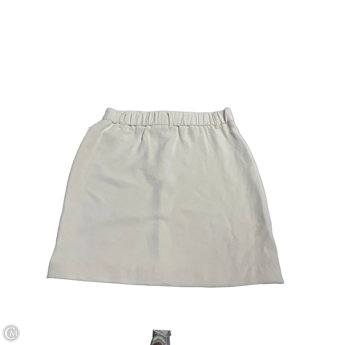 Skirt Mini & Short By A New Day In Cream, Size: S