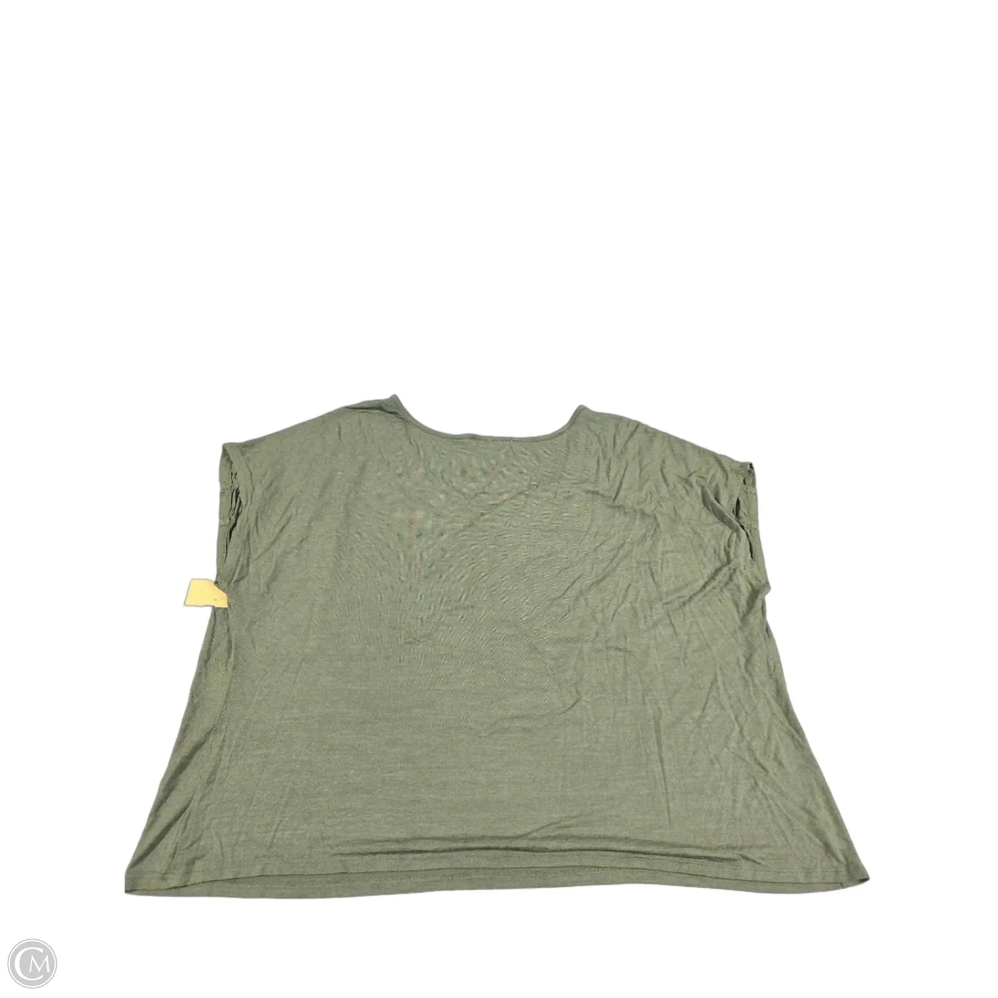 Top Short Sleeve By Torrid In Green, Size: 3x