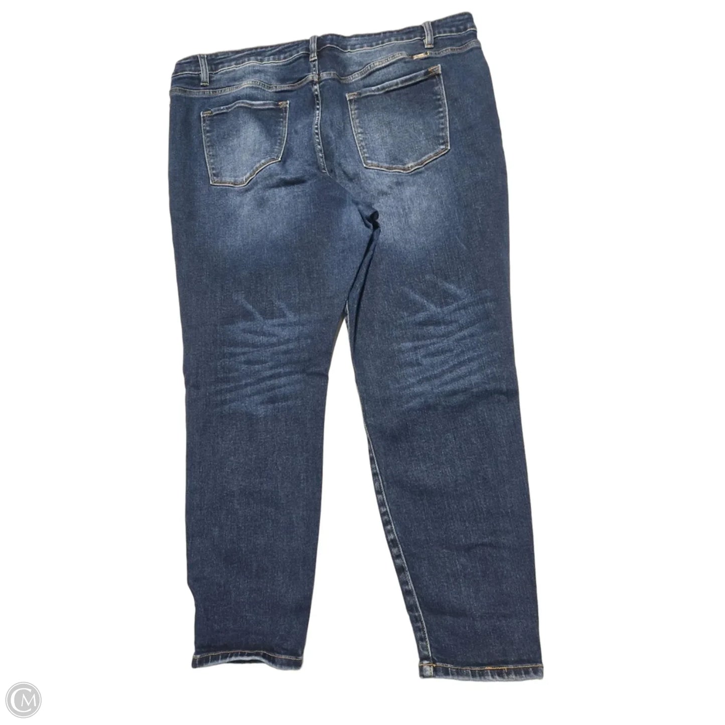 Jeans Straight By Kancan In Blue Denim, Size: 24