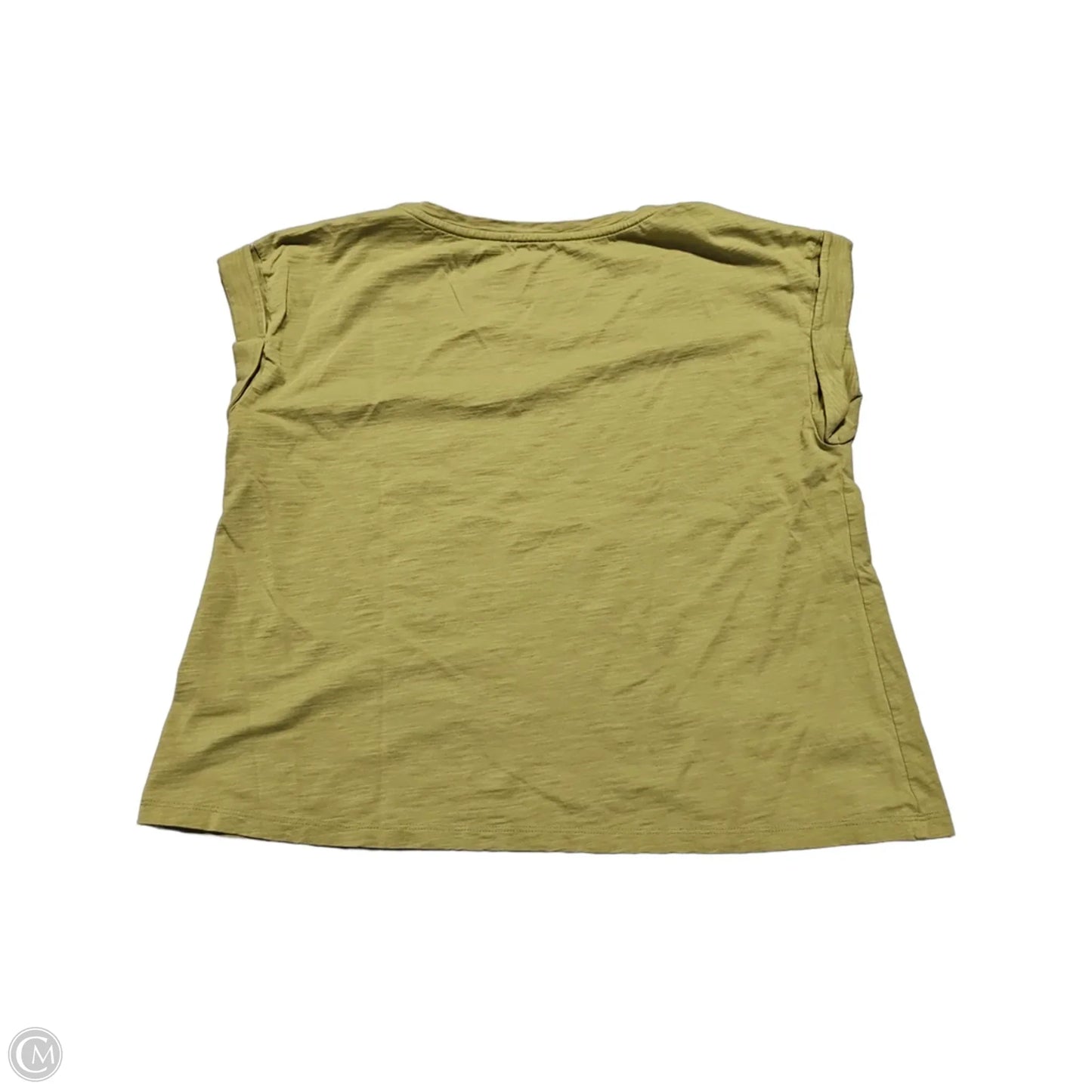 Top Short Sleeve By Garnet Hill In Green, Size: M