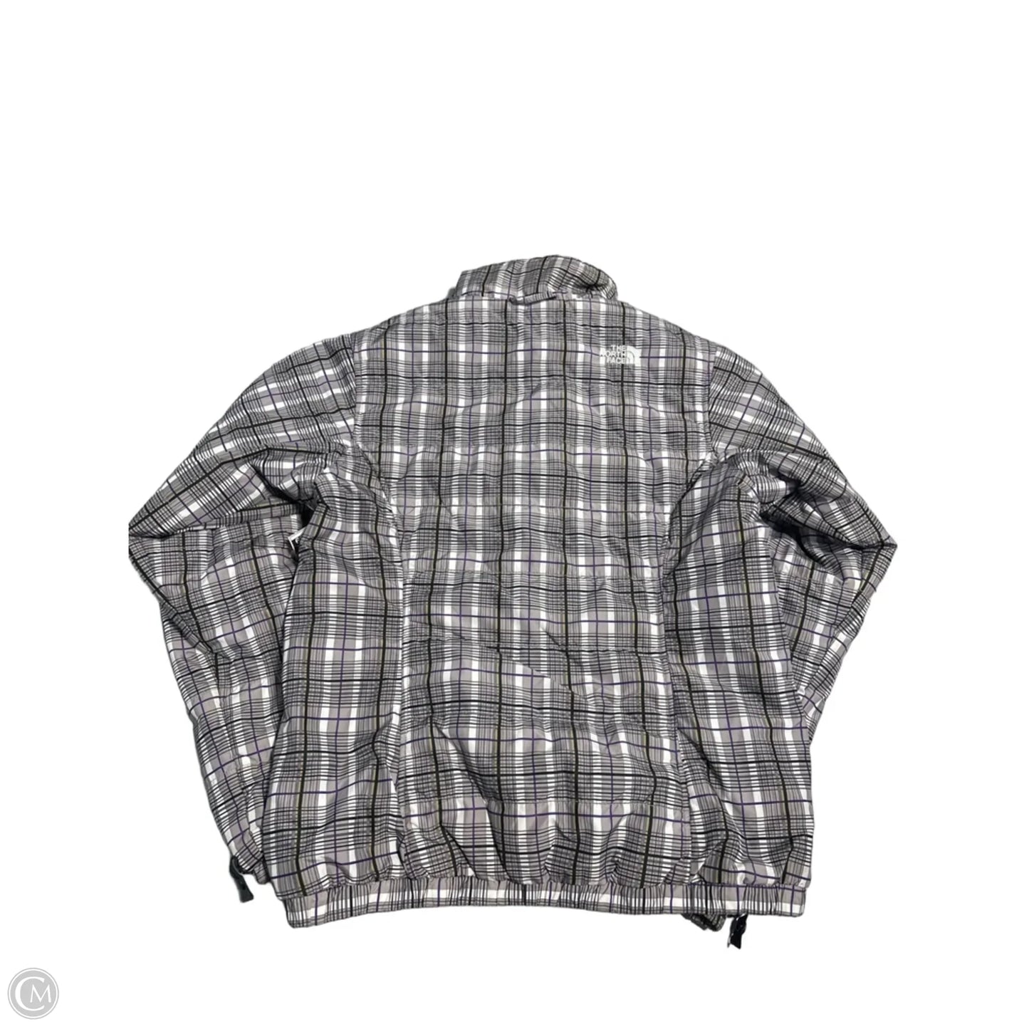 Jacket Puffer & Quilted By The North Face In Plaid Pattern, Size: S
