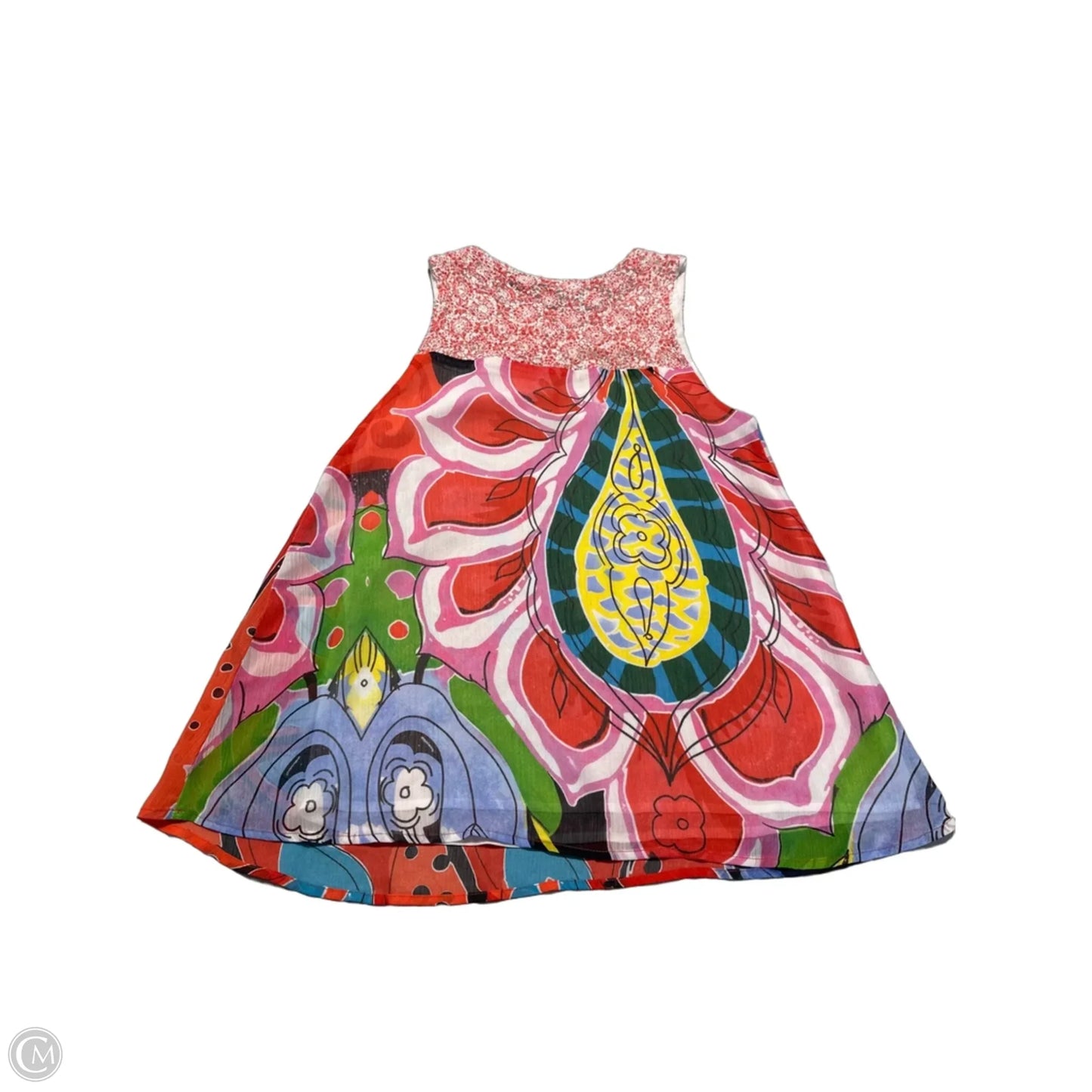 Tank Top By Desigual In Red, Size: Xs