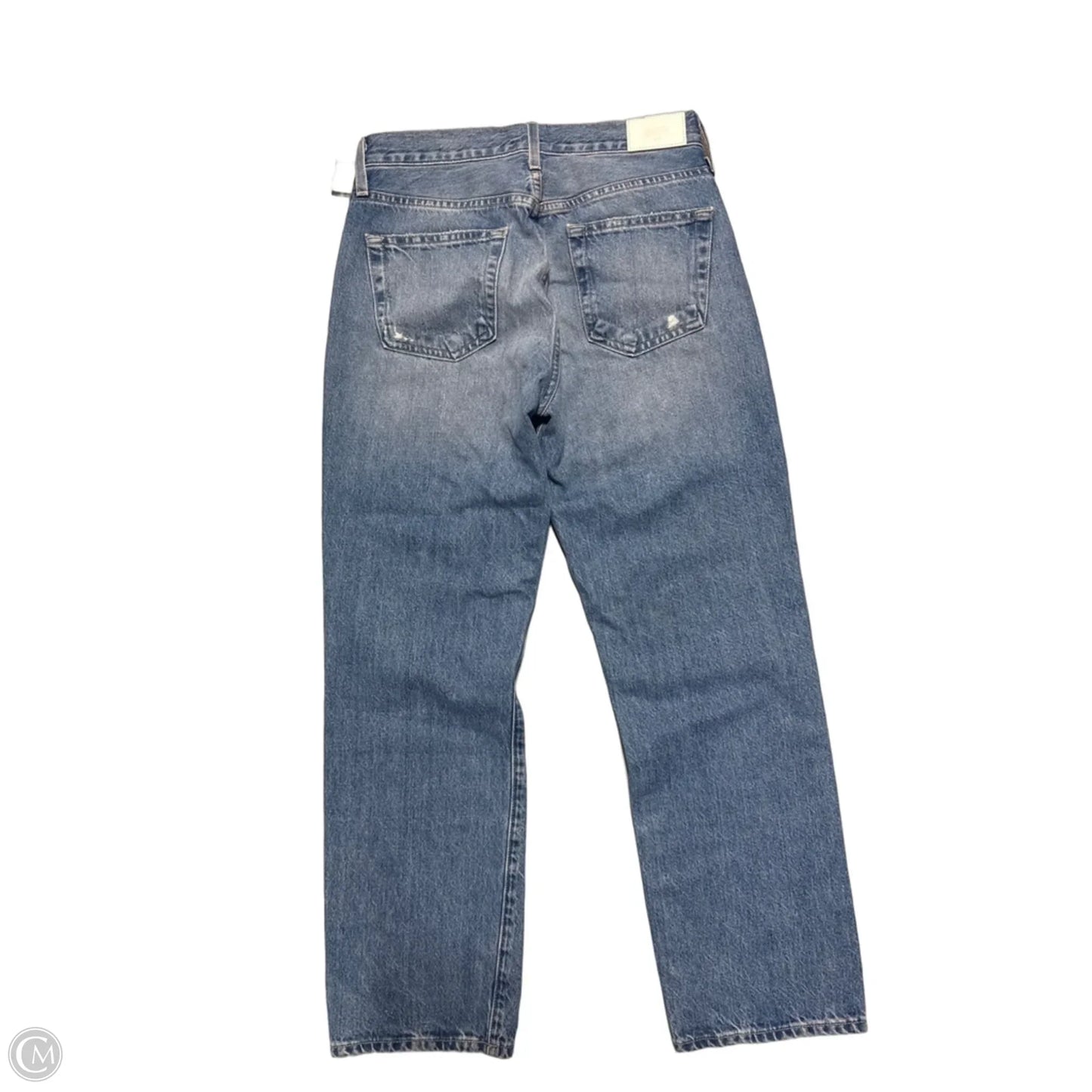 Jeans Straight By Edwin In Blue Denim, Size: 2