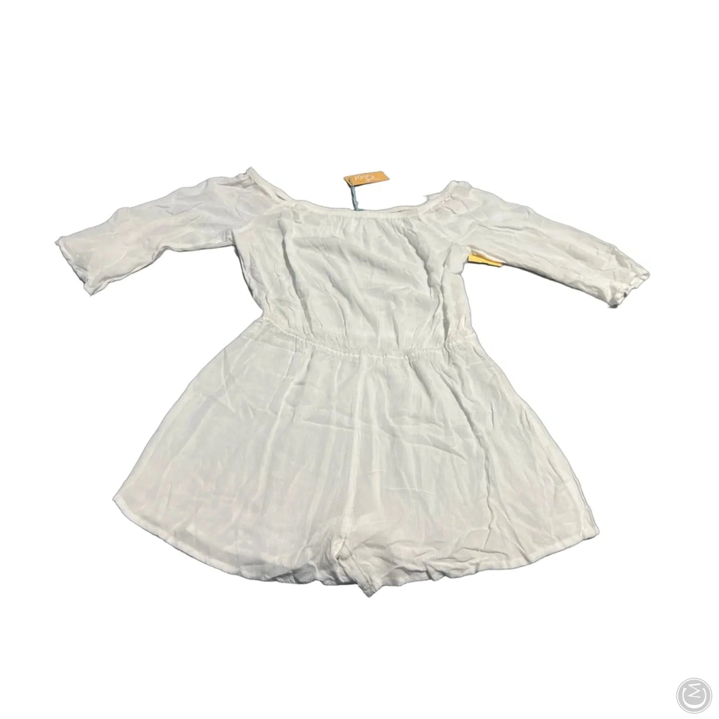 Swimwear Cover-up By Kona Sol In White, Size: S
