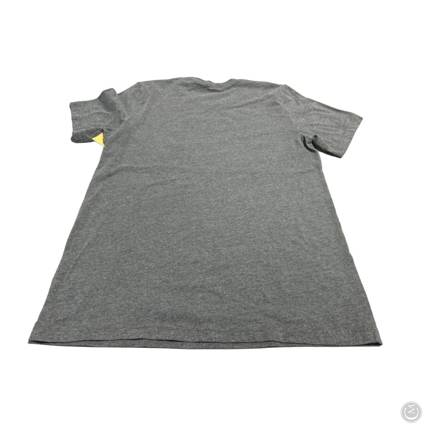 Top Short Sleeve Basic By Canvas In Grey, Size: L