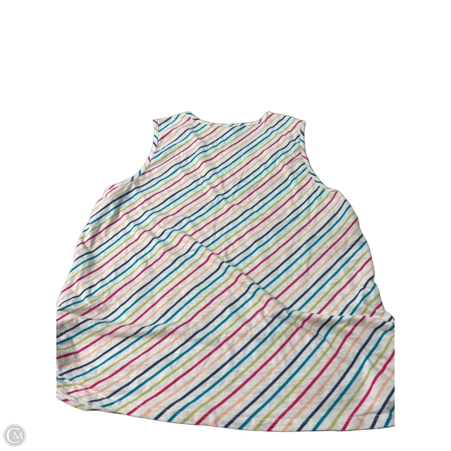 Tank Top By Cj Banks In Striped Pattern, Size: 2x