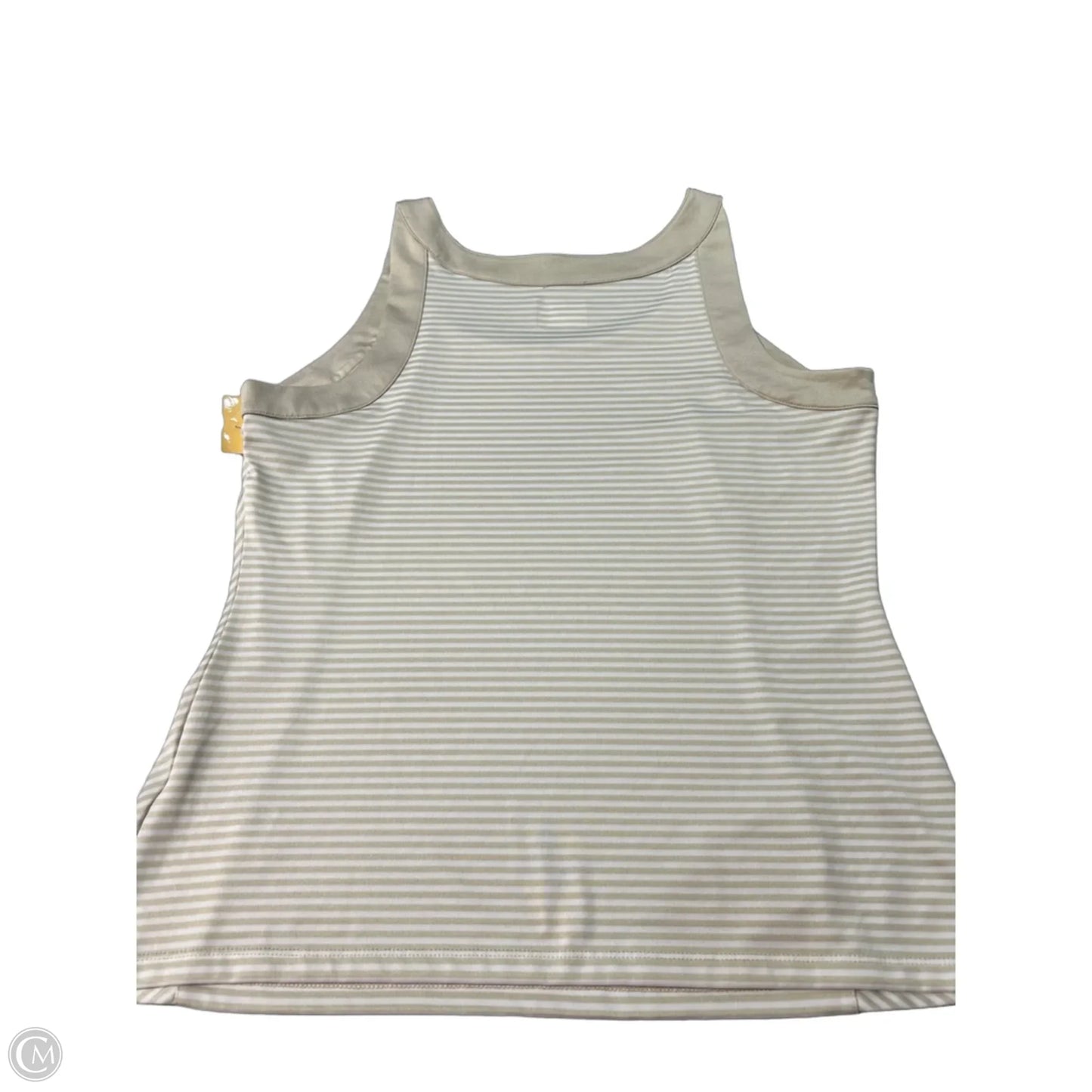 Tank Top By Izod In Tan, Size: L