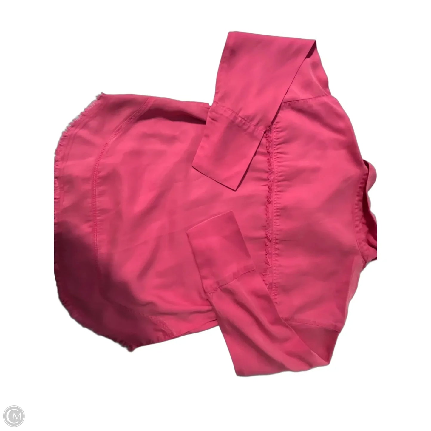 Top Long Sleeve By Cmc In Pink, Size: S