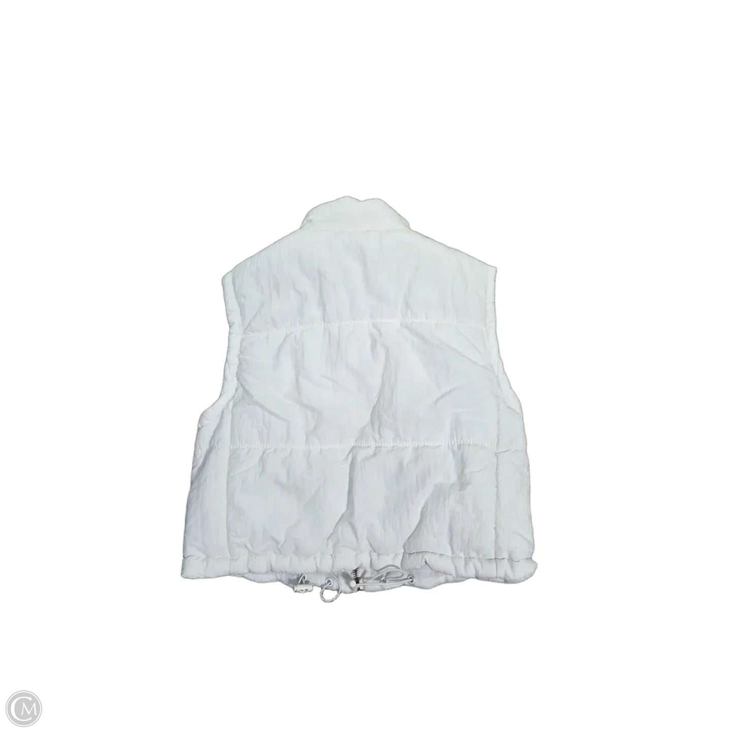 Vest Puffer & Quilted By Thread And Supply In White, Size: Xs
