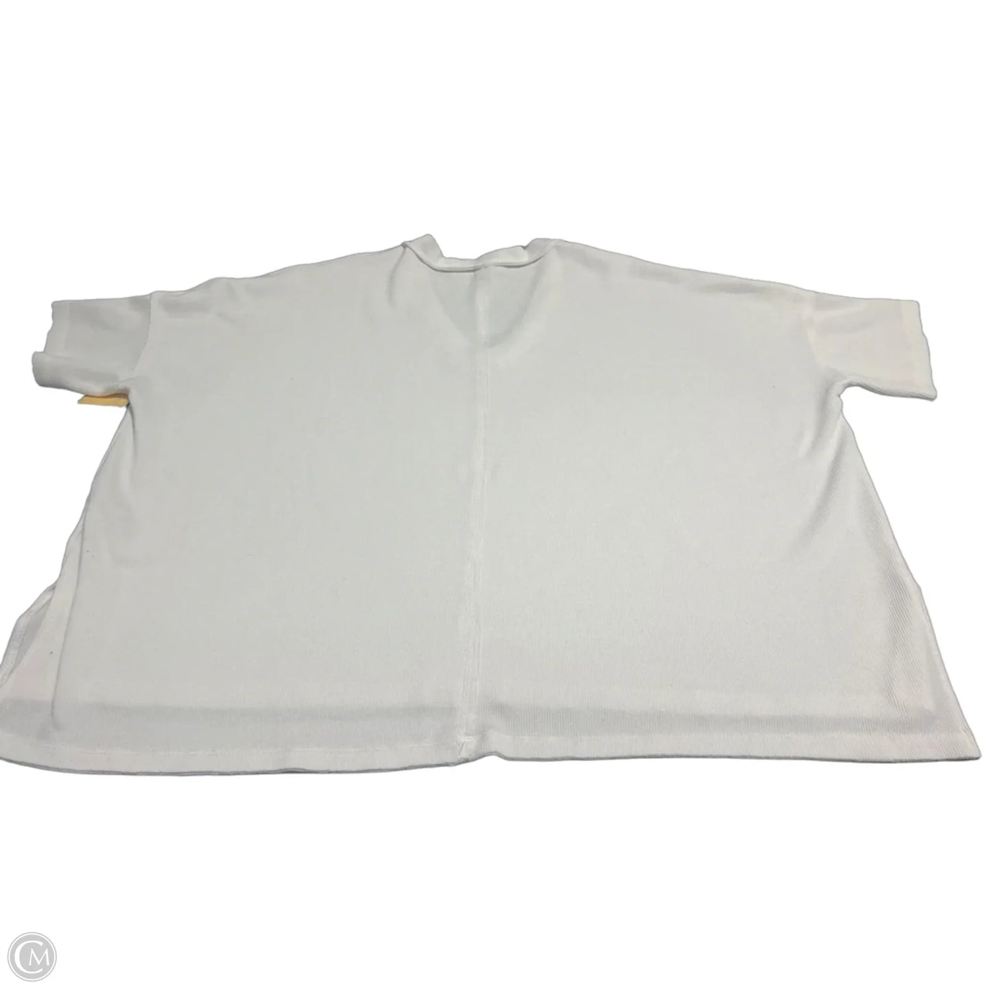 Top Short Sleeve By Three Bird Nest In White, Size: Xl
