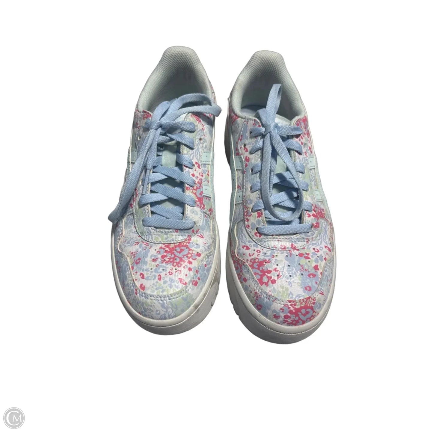 Shoes Sneakers By Asics In Geometric Pattern, Size: 8