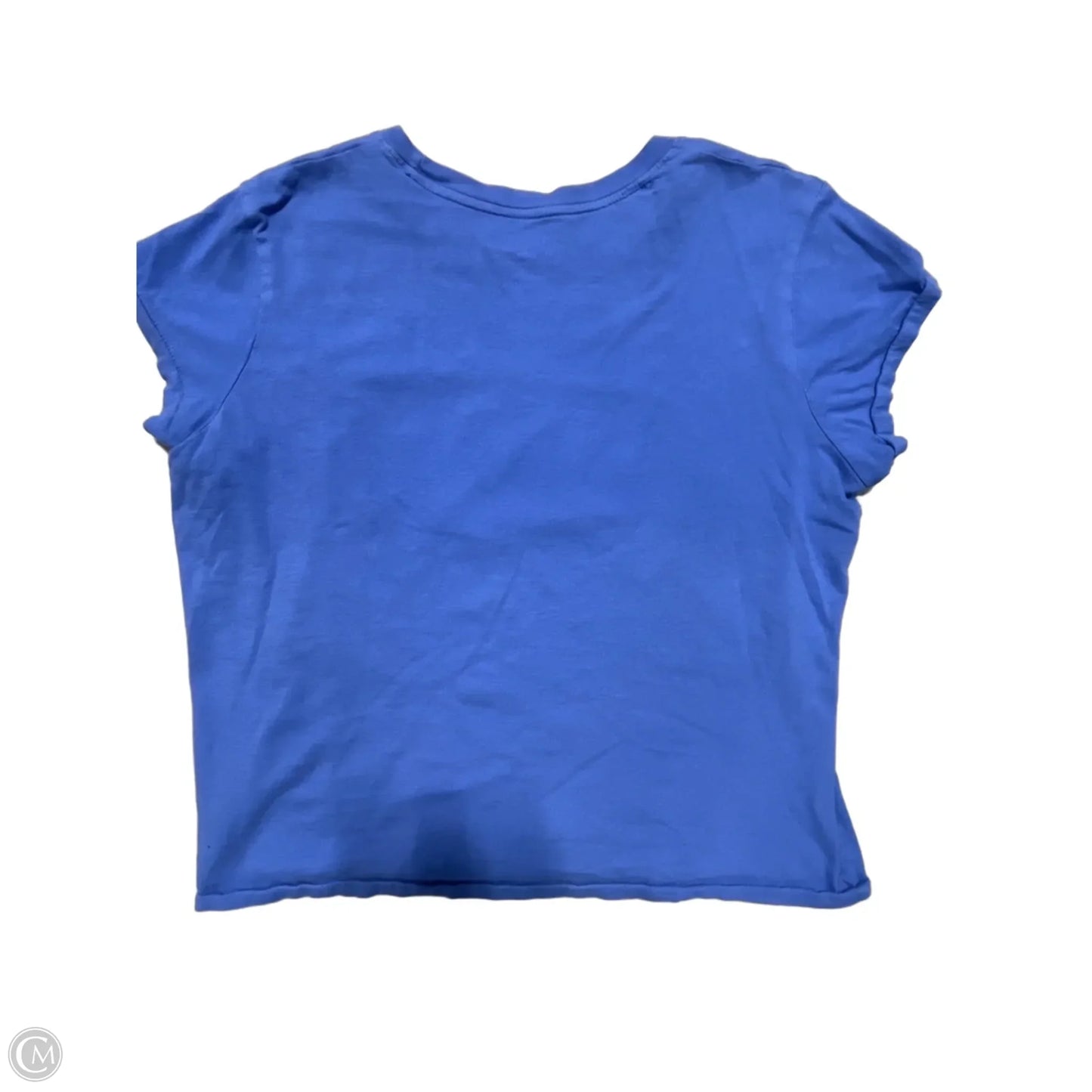 Top Short Sleeve Basic By Universal Thread In Blue, Size: M