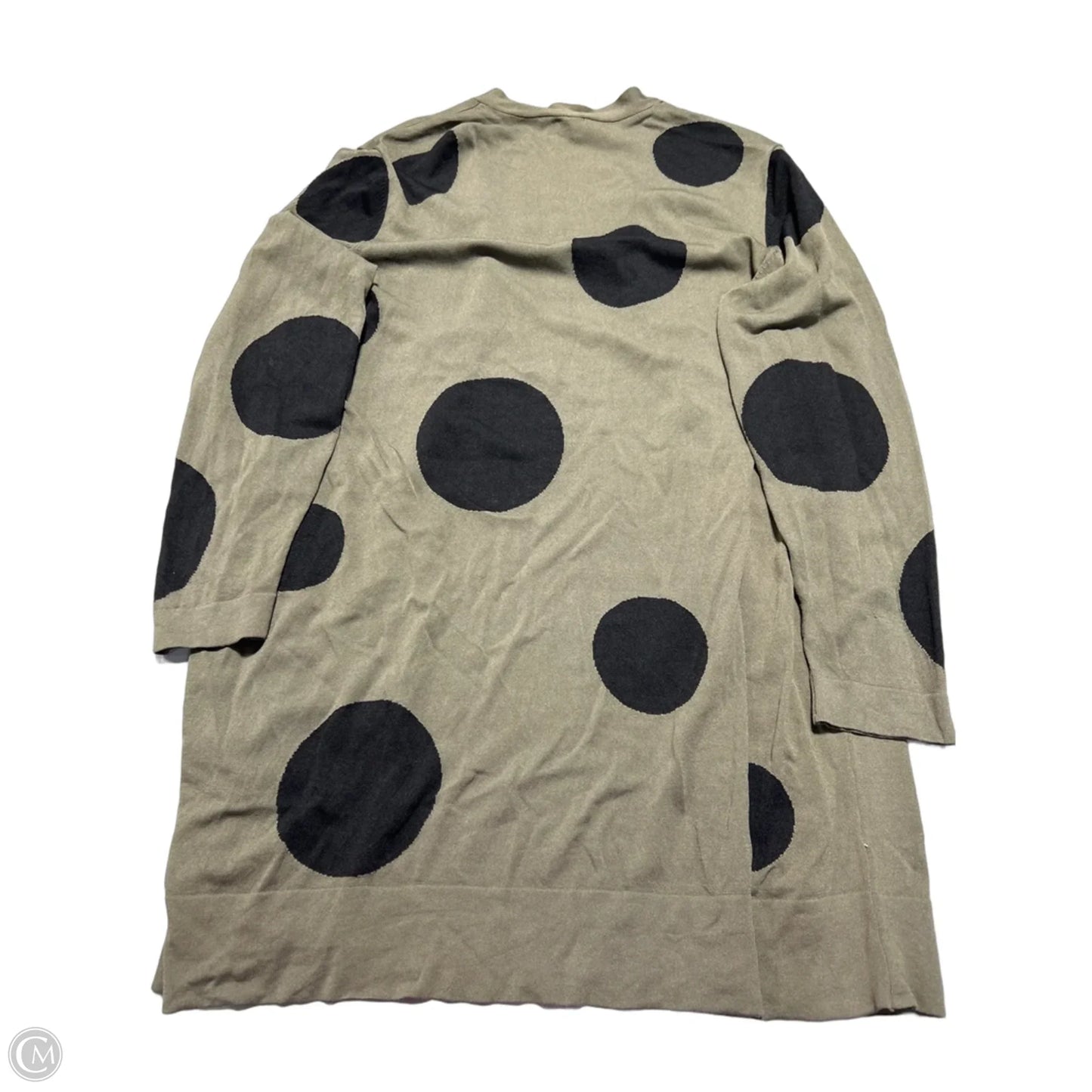 Cardigan By Chicos In Black & Green, Size: Xxl