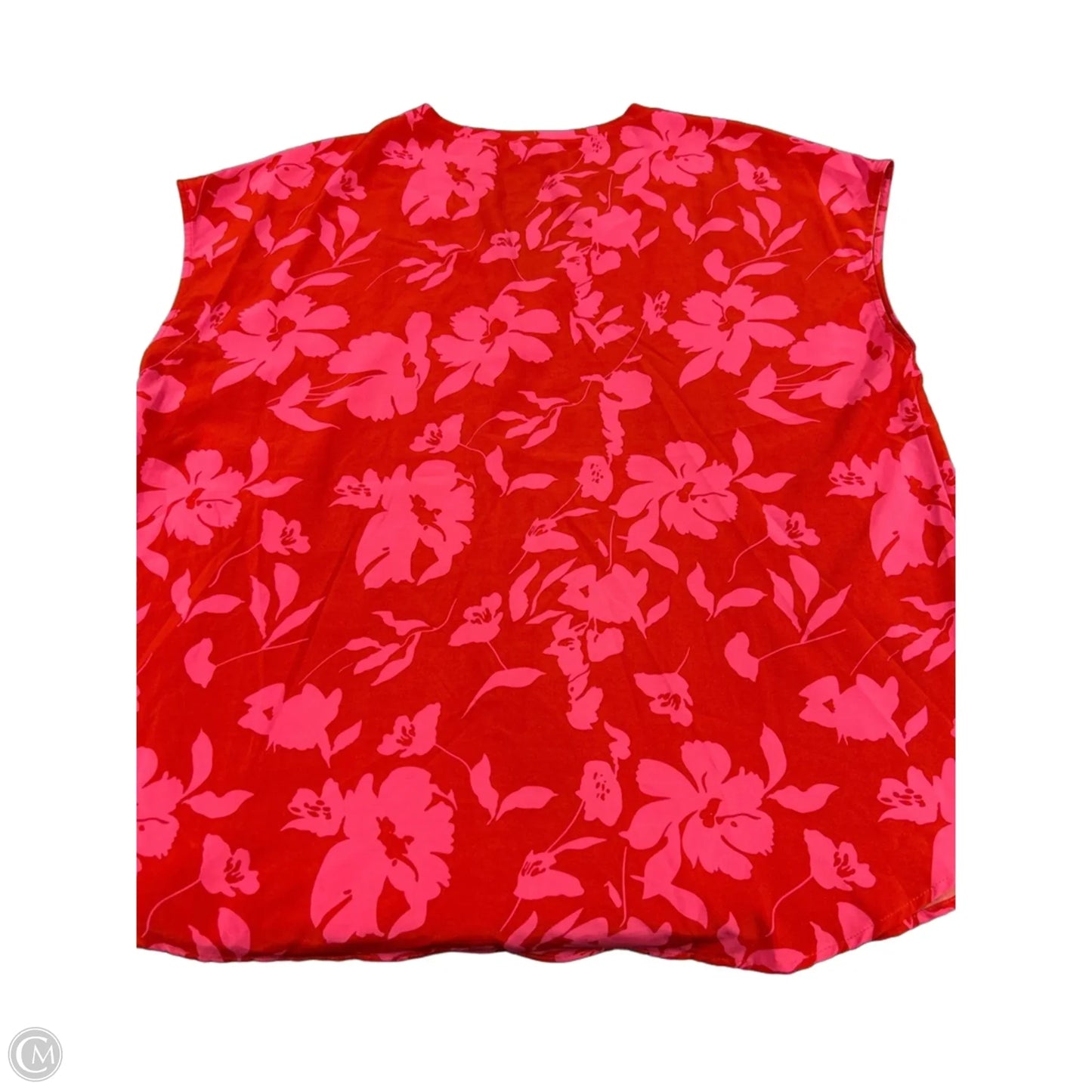 Top Short Sleeve By Jodifl In Pink & Red, Size: 3x