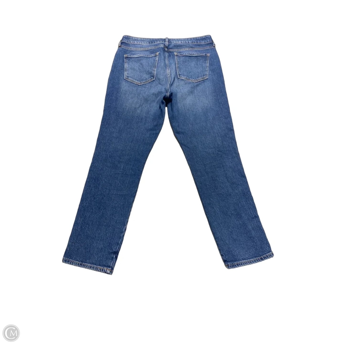 Jeans Straight By Old Navy In Blue Denim, Size: 10