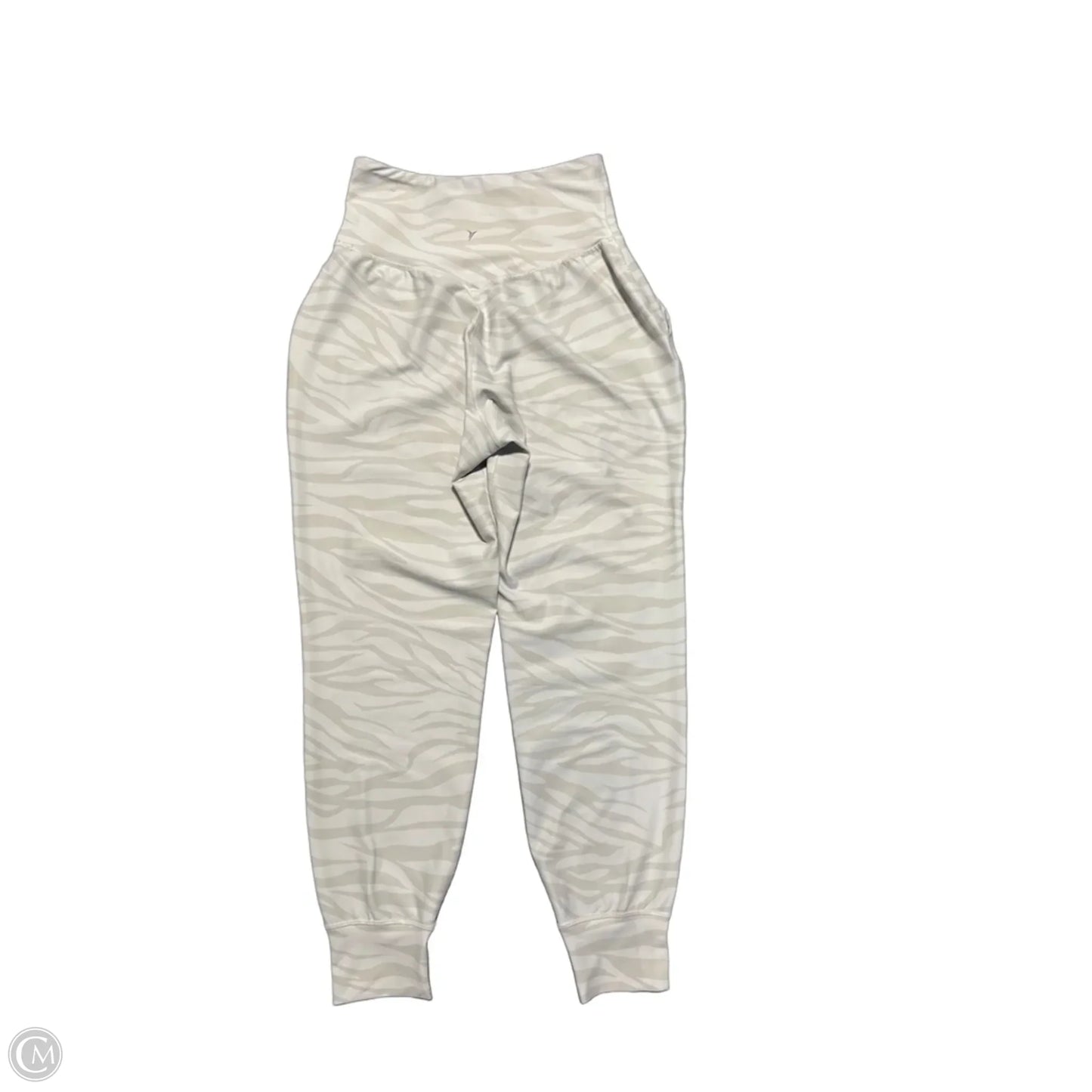 Athletic Pants By Old Navy In Zebra Print, Size: S