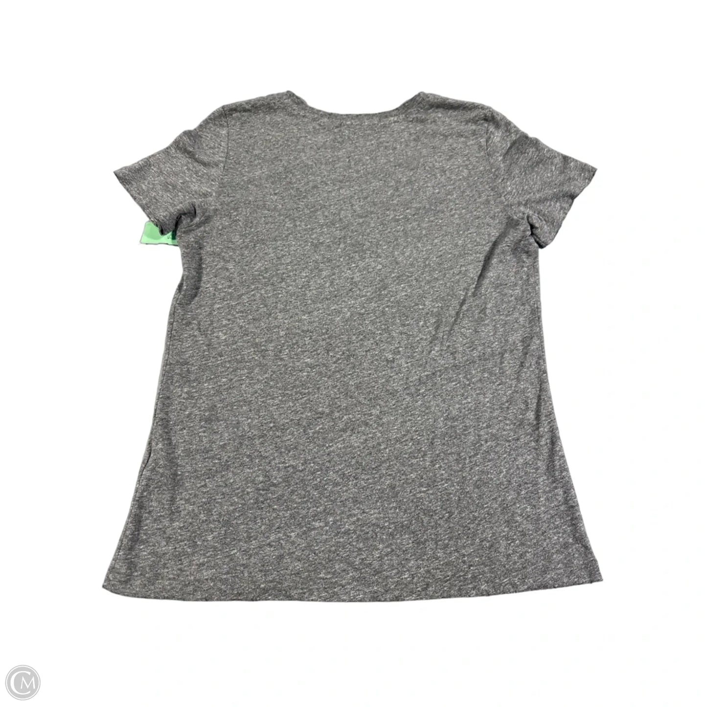 Top Short Sleeve By Cmc In Grey, Size: S