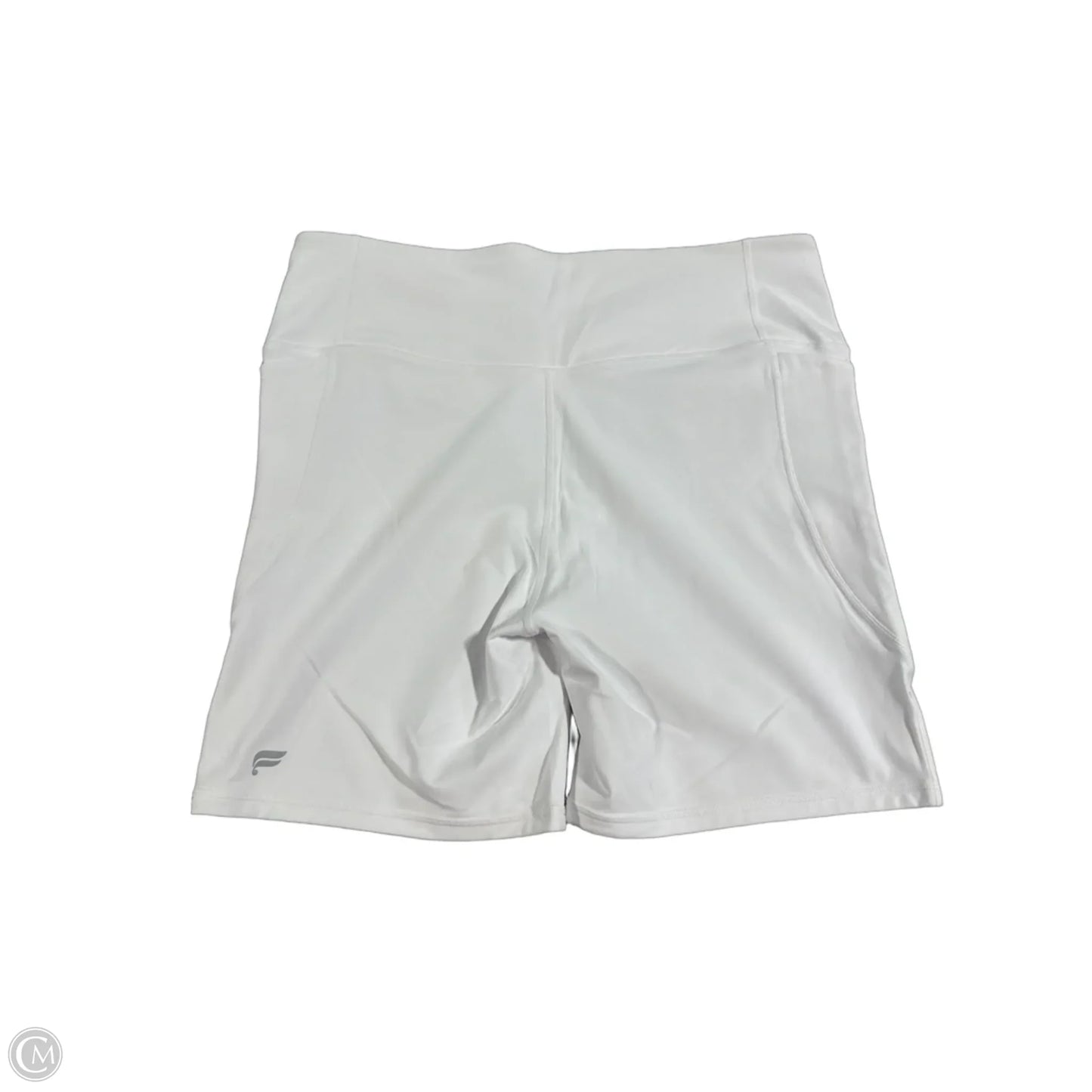 Athletic Shorts By Fabletics In White, Size: Xl