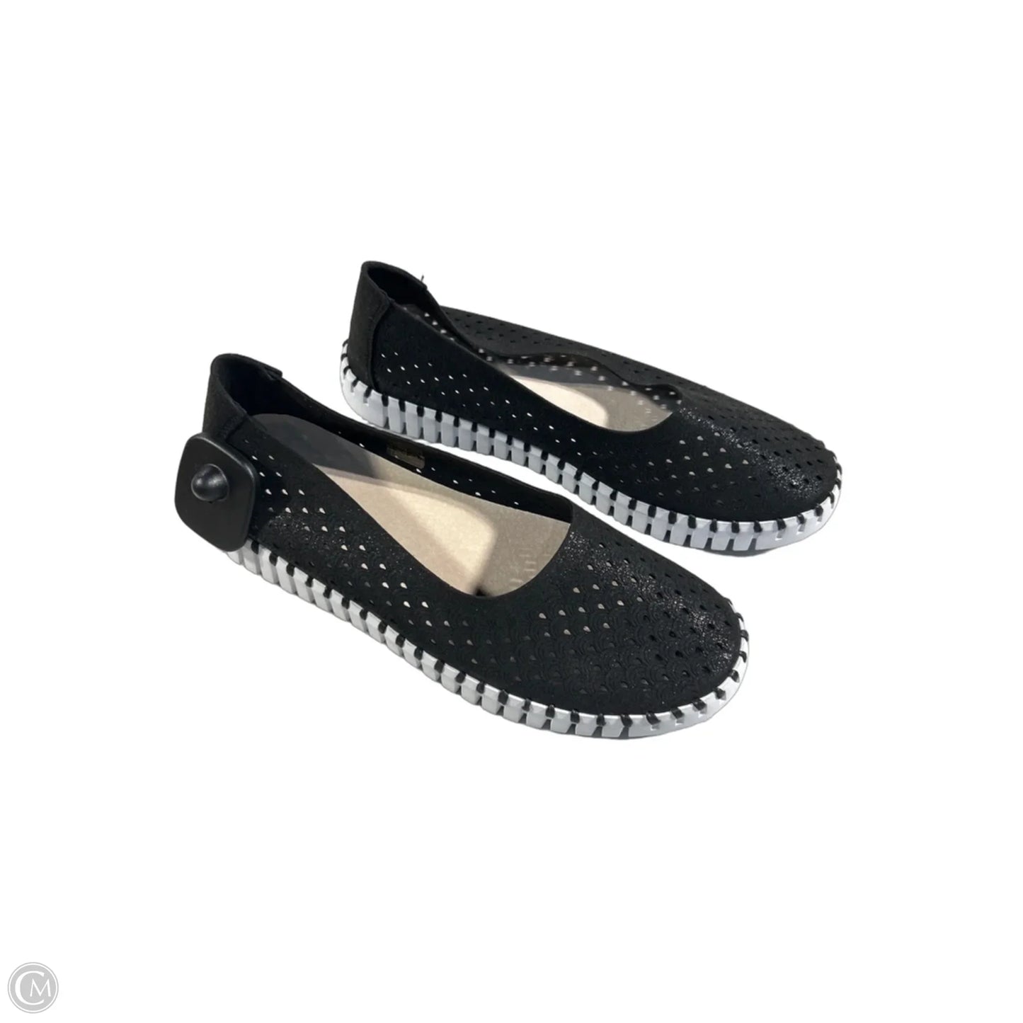 Shoes Flats By Cmc In Black, Size: 9.5