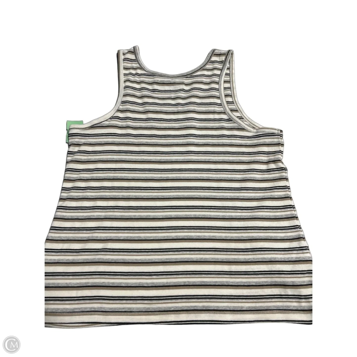 Tank Top By Eddie Bauer In Striped Pattern, Size: Xl