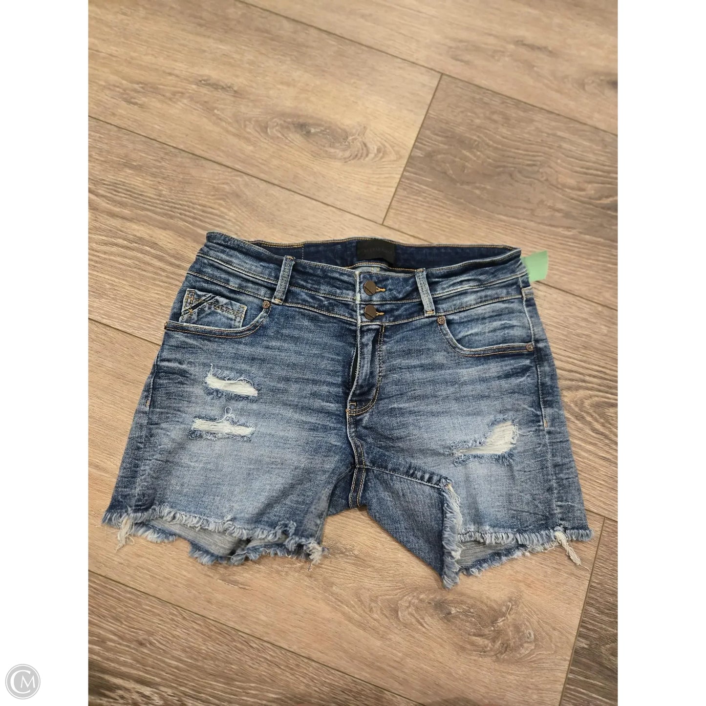 Shorts By Buckle Black In Blue Denim, Size: 4