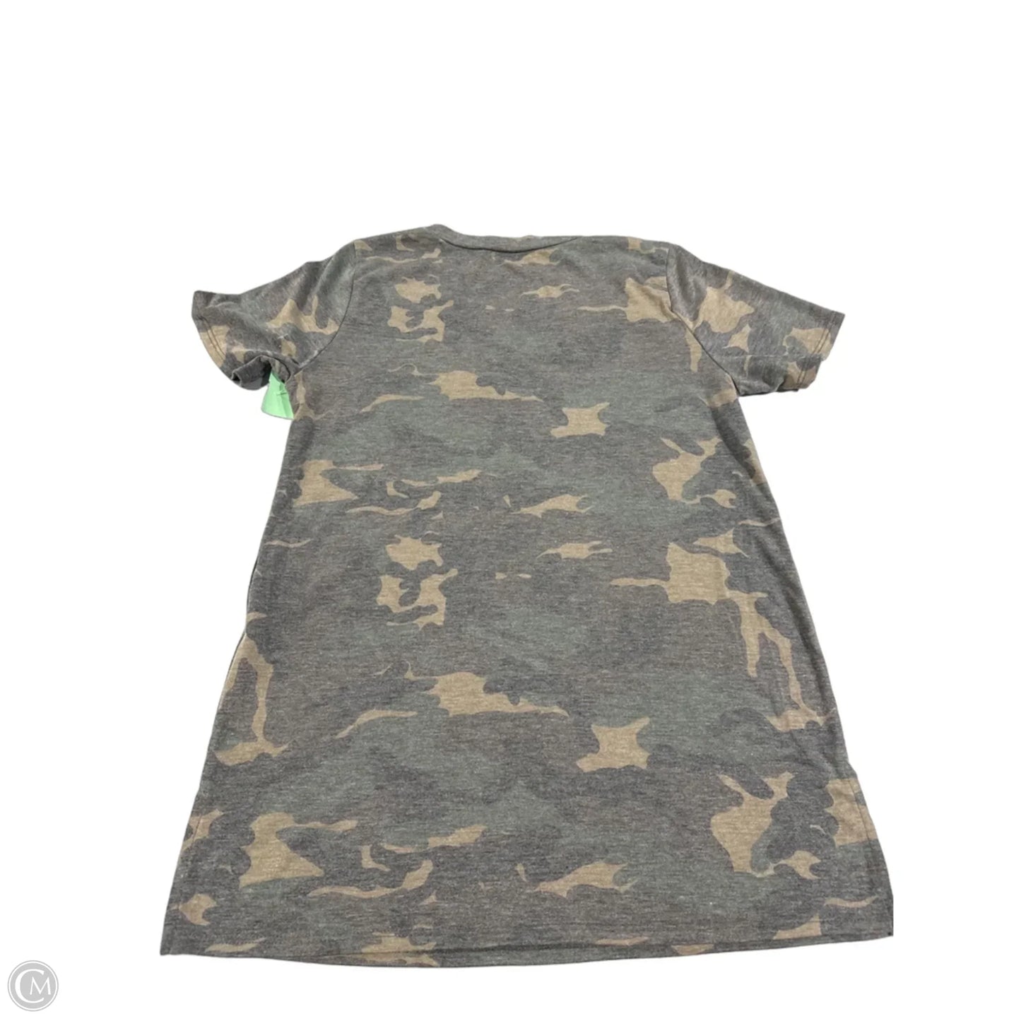 Top Short Sleeve By First Love In Camouflage Print, Size: S