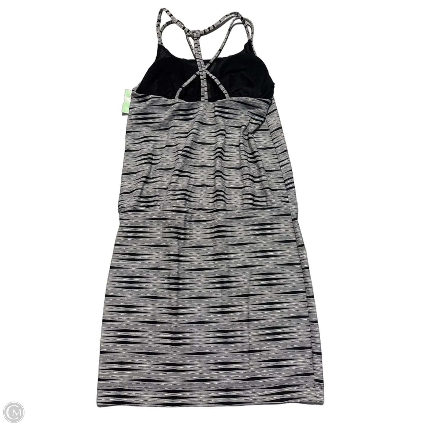 Athletic Dress By Athleta In Black & Grey, Size: Xs