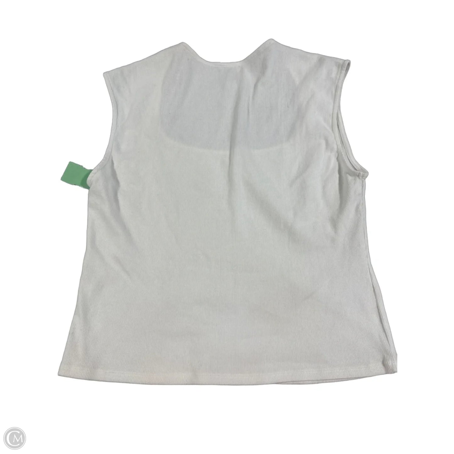 Tank Top By Maeve In White, Size: L